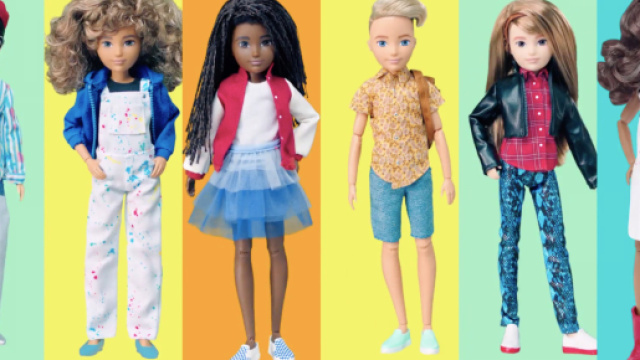 Mattel presenta 'Creatable World': bambole senza genere
