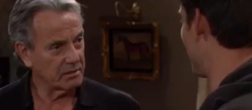 Adam faces Victor who is very much alive. [Image Source: The Young and the Restless-YouTube]