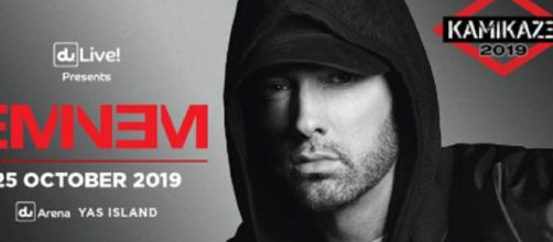 Eminem's Music At Center of $32 Million Battle Against Spotify [Image Credit : Eminem Twitter]