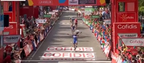 Philippe Gilbert vincitore di tappa alla Vuelta Espana