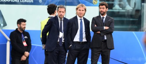 Fabio Paratici, Pavel Nedved e Andrea Agnelli (Foto: calciobuzz.it)