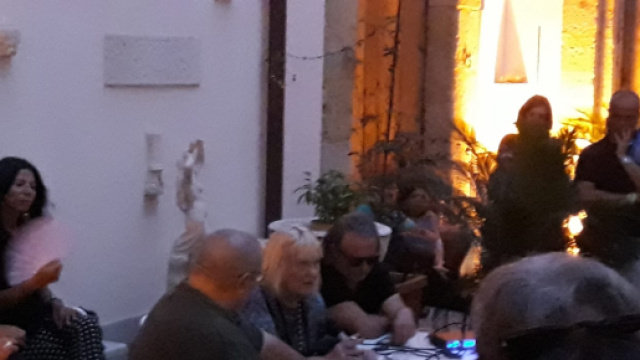 Public lecture a Palazzo Drago (foto Ambra Pavesi)