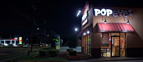 An attempted robbery was stopped by quick-thinking Popeyes employees on Monday, September 2. - [Image source: ABC 7 News / YouTube screencap]