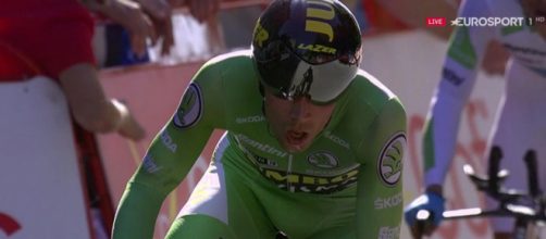 Vuelta Espana: Roglic vola nella cronometro, sua la tappa e la maglia rossa