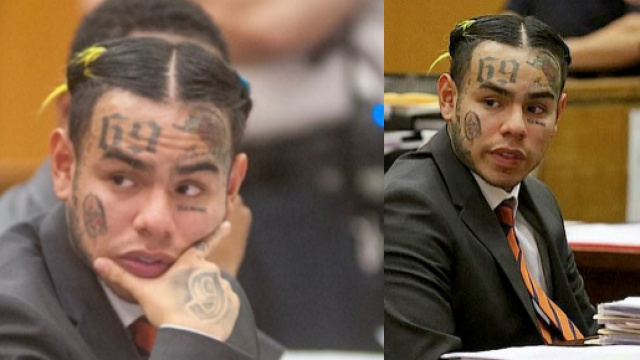 Tekashi 6ix9ine, rapper americano classe 1996.