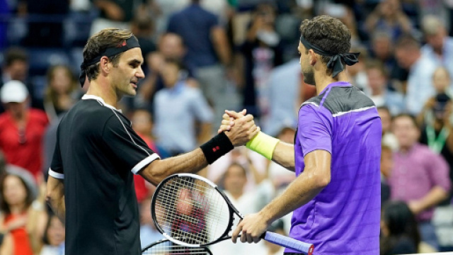 Federer sconfitto nei quarti dei US Open, Grigor Dimitrov accede in semifinale