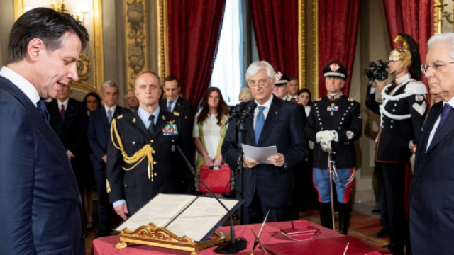 Giuramento del Premier e dei Ministri