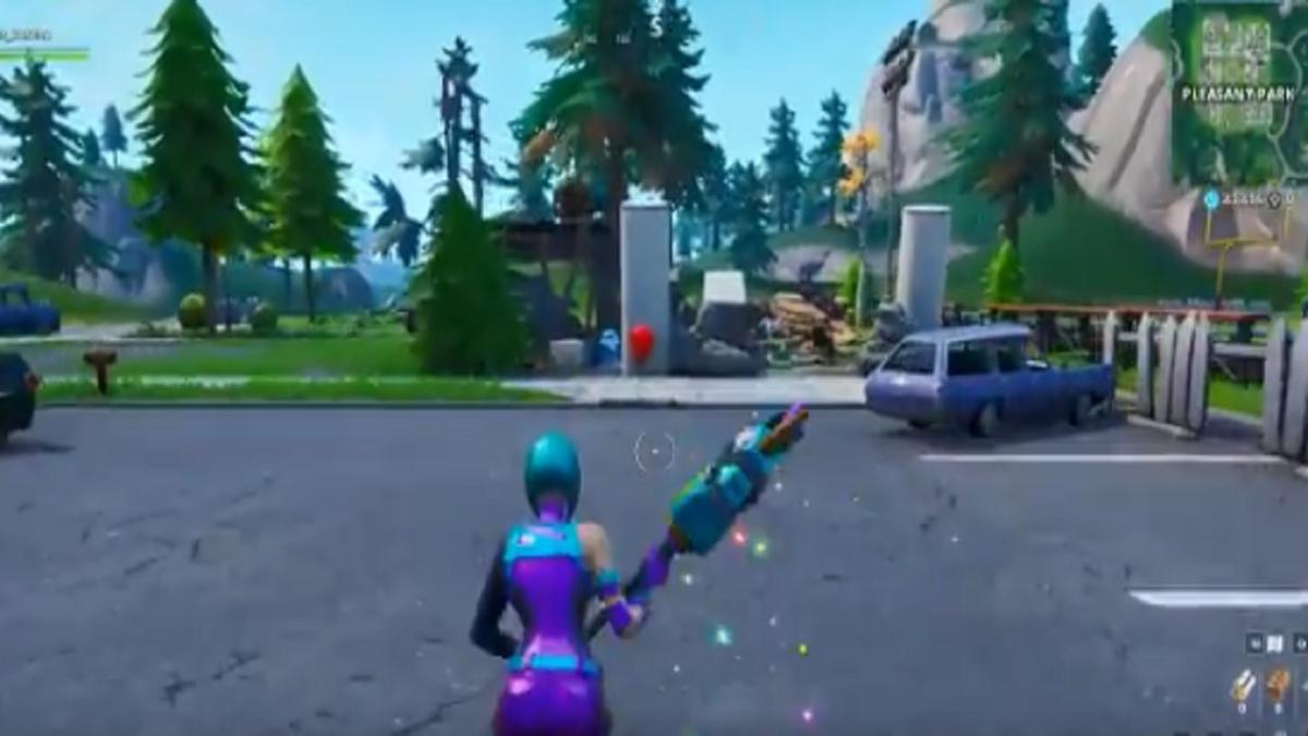 Pennywise Balloon Fortnite Fortnite And It Crossover Red Balloons Are Starting To Appear Across The Map