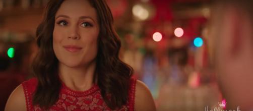 Erin Krakow of "When Calls the Heart" is ready to share the Christmas spirit with fans. [Image source:Hallmark Channel-YouTube]