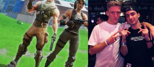 Tfue and Cloak are no longer teammates. Image Credit: Fortnite (1) Ingame screenshot - (1) Tfue YouTube channel