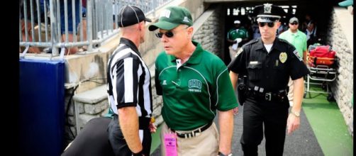 Frank Solich is among the former Huskers with a new contract [Image via OhioBobcats/YouTube]