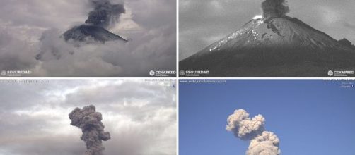 Vulcão entrou em erupção no México e momento foi captado por câmeras. (Arquivo Blasting News)
