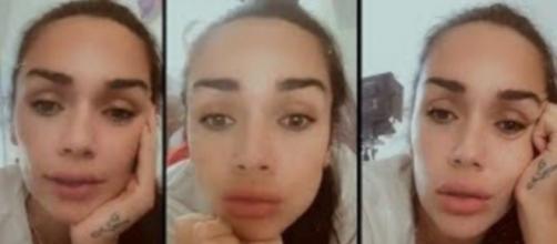 Jazz frappe son mari Laurent dans une vidéo et choque les fans. Aujourd'hui, elle explique enfin son geste. ®Snapchat : Jazz Correia.