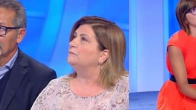 C'è posta per te: Vincenzo e Graziella a sinistra, hanno deciso di non riabbracciare Raffaella.