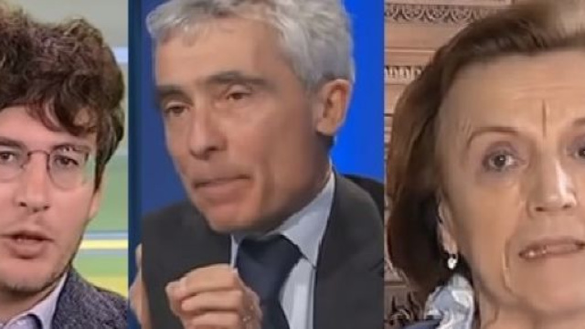 Diego Fusaro, Tito Boeri ed Elsa Fornero.