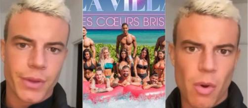 La Villa des Coeurs Brisés 5 : Adrien Laurent balance sur ses prétendantes et sur les montages de la production. ®Snapchat : Adlaurenzo.