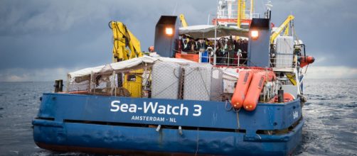 La nave Sea Watch 3 utilizzata per salvare i migranti.