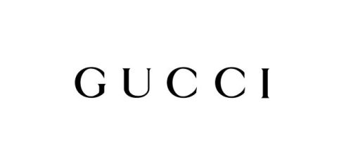 Logo della maison Gucci, diretta dallo stilista Alessandro Michele.