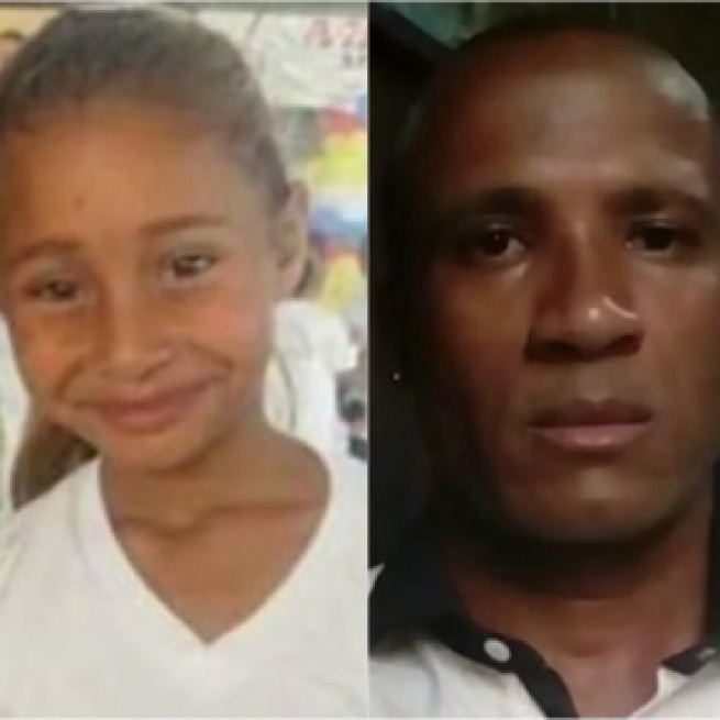 Emanuelle tinha 8 anos e foi morta a golpes de faca. (Reprodução/Record TV)