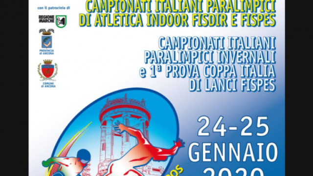 Locandina dei campionati di atletica paralimpica