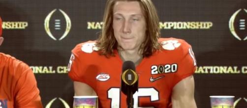 New England Patriots targeting Trevor Lawrence if Tom Brady departs. [Image Source: ESPN College Football/YouTube]