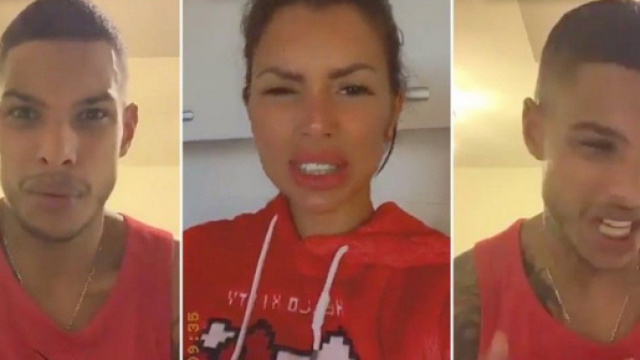 Furieux, Marvin clashe son ex Maeva Martinez et ses derniers placements de produits. ®Snapchat : Marvin Tillière.