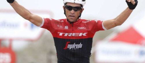 Alberto Contador, l'ultima vittoria della carriera alla Vuelta 2017.
