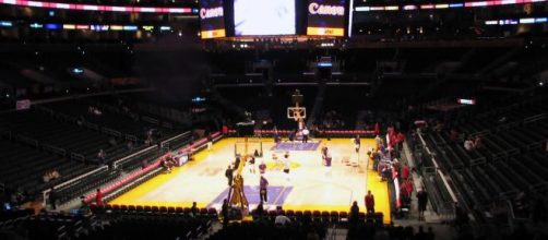 An image of Staples Center, home to both the Lakers and Clippers who will both be buyers. [image source: IMG_2457- Wikimedia Commons]