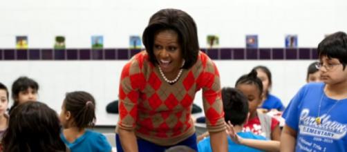 Trump administration changes Michelle Obama’s school lunch standards. [Image source/CBS News YouTube video]