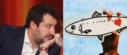 Prosegue lo scontro tra Matteo Salvini e le Sardine