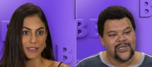 A influenciadora Mari Gonzalez e o ator Babu Santana estão na equipe Camarote do 'BBB20'. (Reprodução/TV Globo)