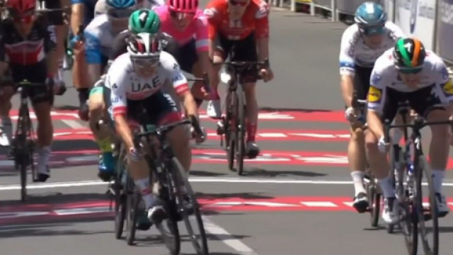 La volata nella prima tappa del Tour Down Under