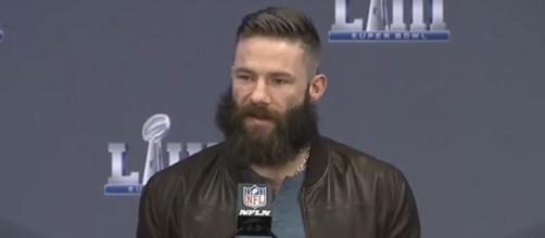 Edelman played 16 games in the regular season despite suffering from various ailments (Image Credit: New England Patriots/YouTube)