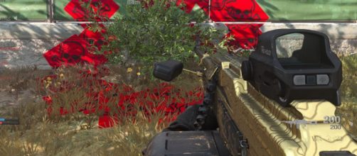 'Call of Duty' players are being killed by a bush. [Image Source: in-game screenshot]
