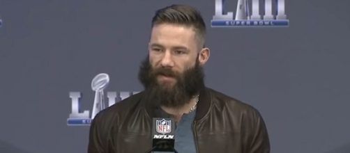 Edelman played 16 games in the regular season despite suffering from various ailments (Image Credit: New England Patriots/YouTube)