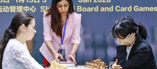 Iranian chess referee Shohreh Bayat remains scared to return home (Photo credit: BBC/You /Tube)