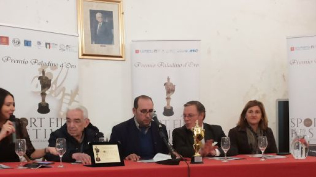 Presentazione del 40° Sport Film Festival a Palermo.