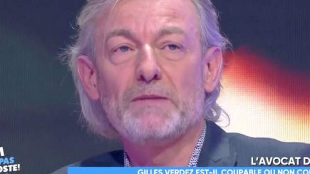 TPMP : Gilles Verdez en pleurs face au souvenir du drame du stade de Furiani. Credit: Capture/C8