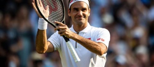 Il campione svizzero Roger Federer