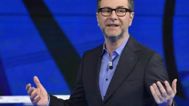 Fabio Fazio, il conduttore di Che tempo che fa.