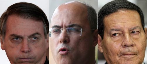 Bolsonaro se incomoda com vídeo em que Witzel chama Mourão de 'presidente'. (Arquivo Blasting News)