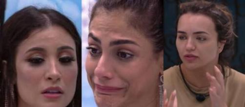 Boca Rosa, Mari Gonzalez e Rafa Kalliman se conhecem de longa data. (Reprodução/TV Globo)