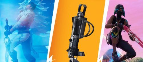 Most overpowered weapons in "Fortnite Battle Royale" history. [Image Credit: Own work - combined in-game screenshots into one image]