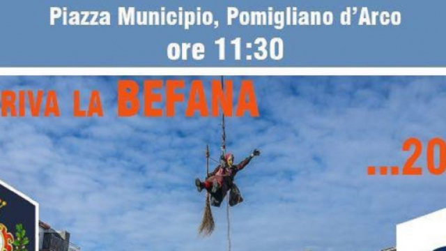 Pomigliano d'Arco, luned&igrave; 6 torna il tradizionale appuntamento con la 'Befana del Vigile'