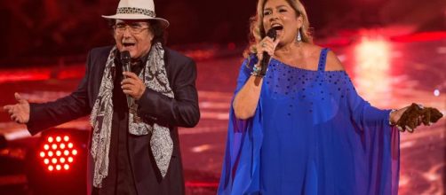 Romina Power e Albano Carrisi insieme a Sanremo.