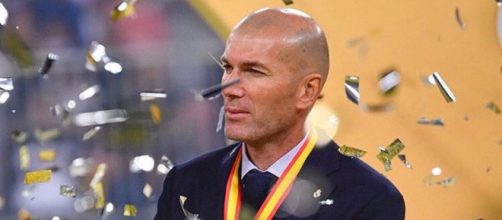 Zidane en route vers le PSG ? (Credit : Twitter Team Real Madrid)