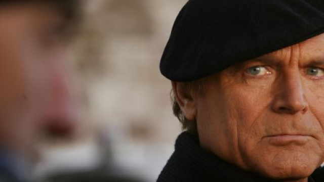 Terence Hill, l'attore che veste i panni di Don Matteo.