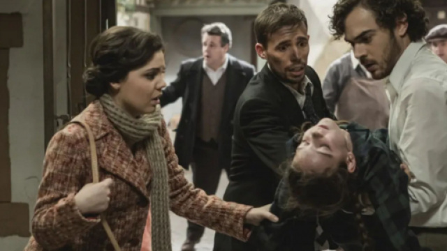 Matias e Marcela de Il Segreto in ansia per la salute di Camelia.