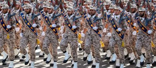 Iran's Revolutionary Guards show their force- (Image source -BBC/YouTube)