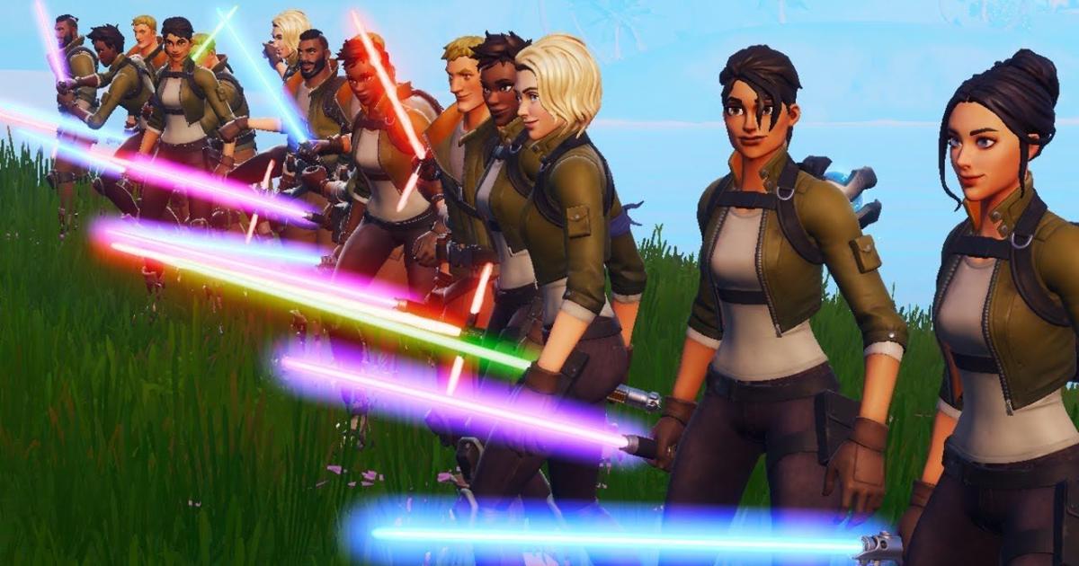 When Will Lightsabers Be Removed From Fortnite Lightsabers Soon To Be Removed From Fortnite Battle Royale